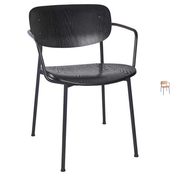 Greenwich Metal Chairs with Arms