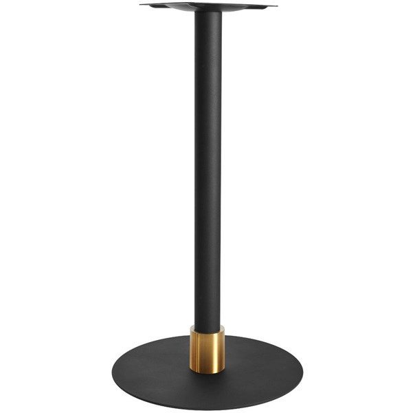 Atlas Black Small Bar/Dining Table Bases