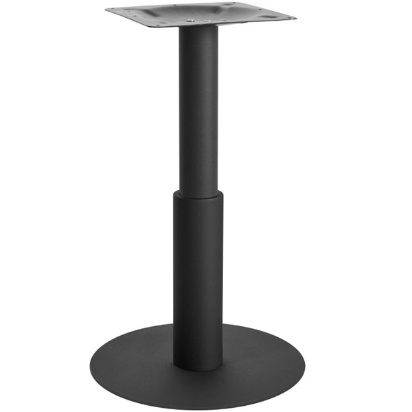 Atlas Small Sleek Black Table Base