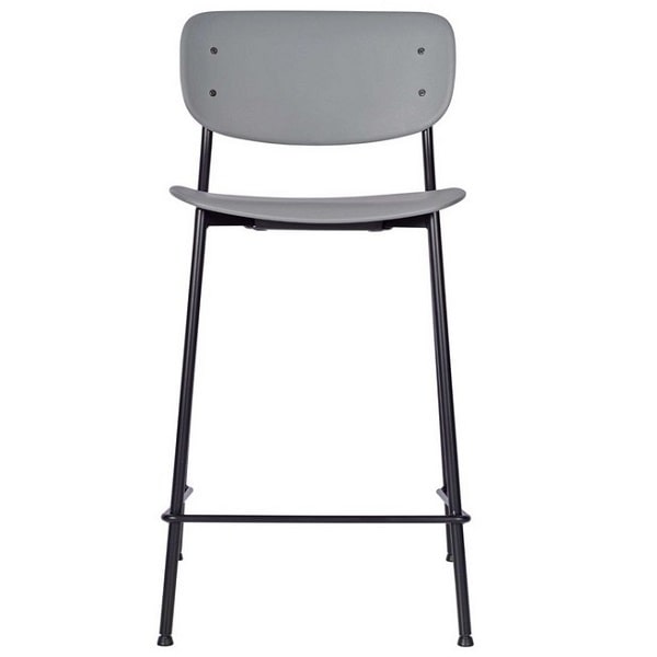 Greenwich Mid Height Stool - Grey