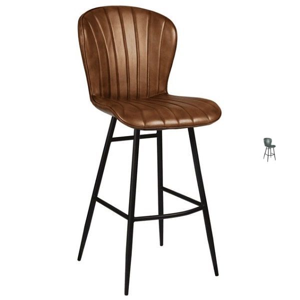 Lars Leather Bar Stools