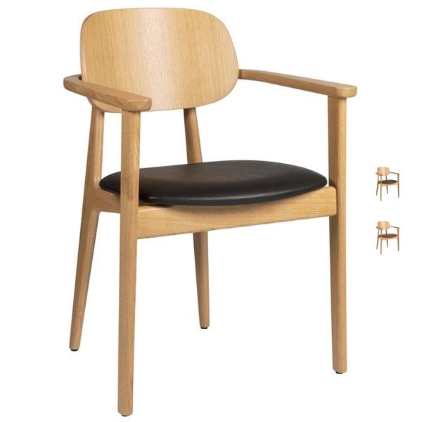 Relish Oak Arm Chairs