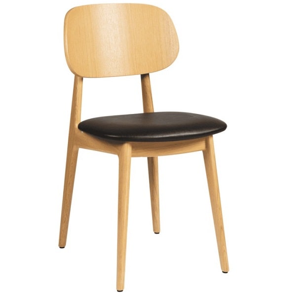Relish Oak Dining Chairs - Vintage Black