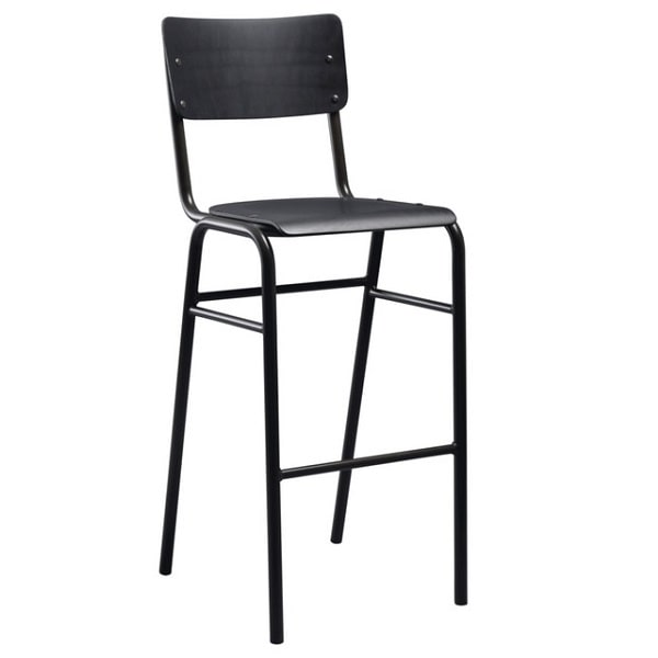 Tavo Stacking High Stools – Black