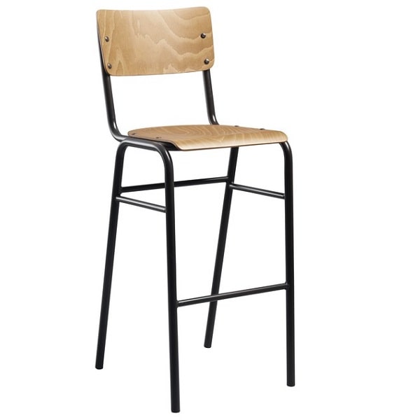 Tavo Stacking High Stools – Oak