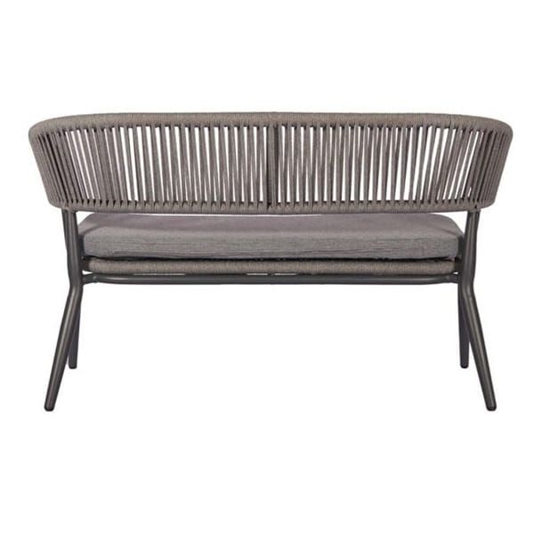 Madrid 2 Seater Outdoor Lounge Sofa - Back View