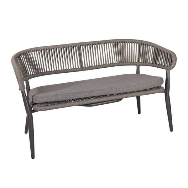 Madrid 2 Seater Outdoor Lounge Sofa - Angle View