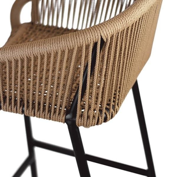 Rio Rope Bar Stools - Detailed