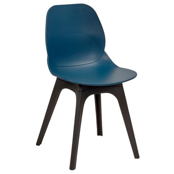 Shoreditch Side Chair - R Frame - Navy
