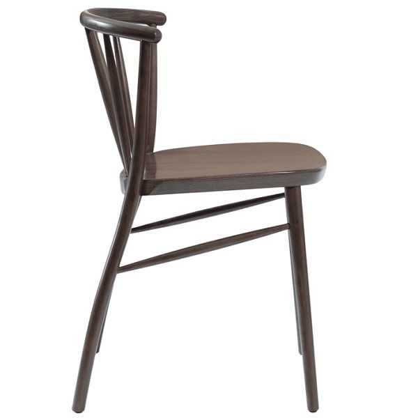 Albany Spindle Back Restaurant Dining Chairs - Antique Grey