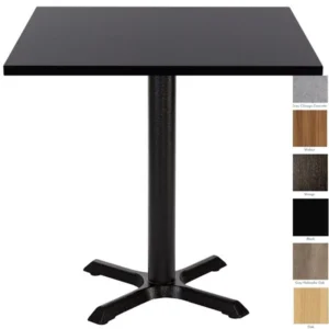 square cafe tables